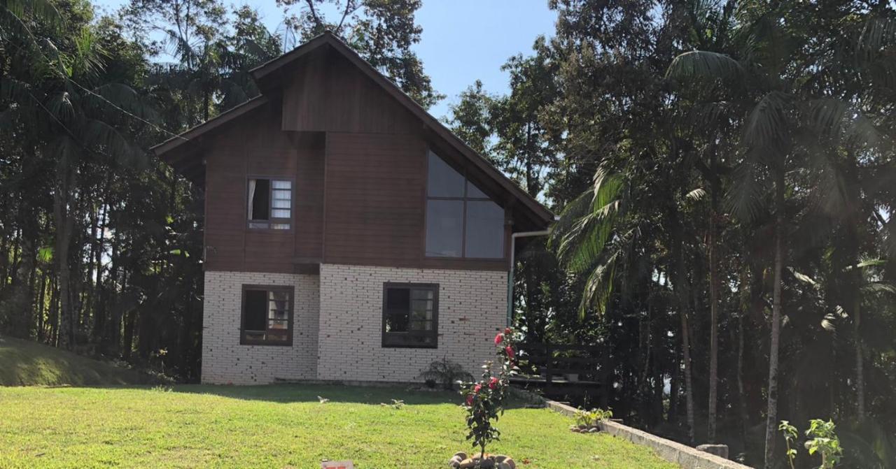 Casa De Campo Rosa Dos Ventos Rodeio Exterior foto