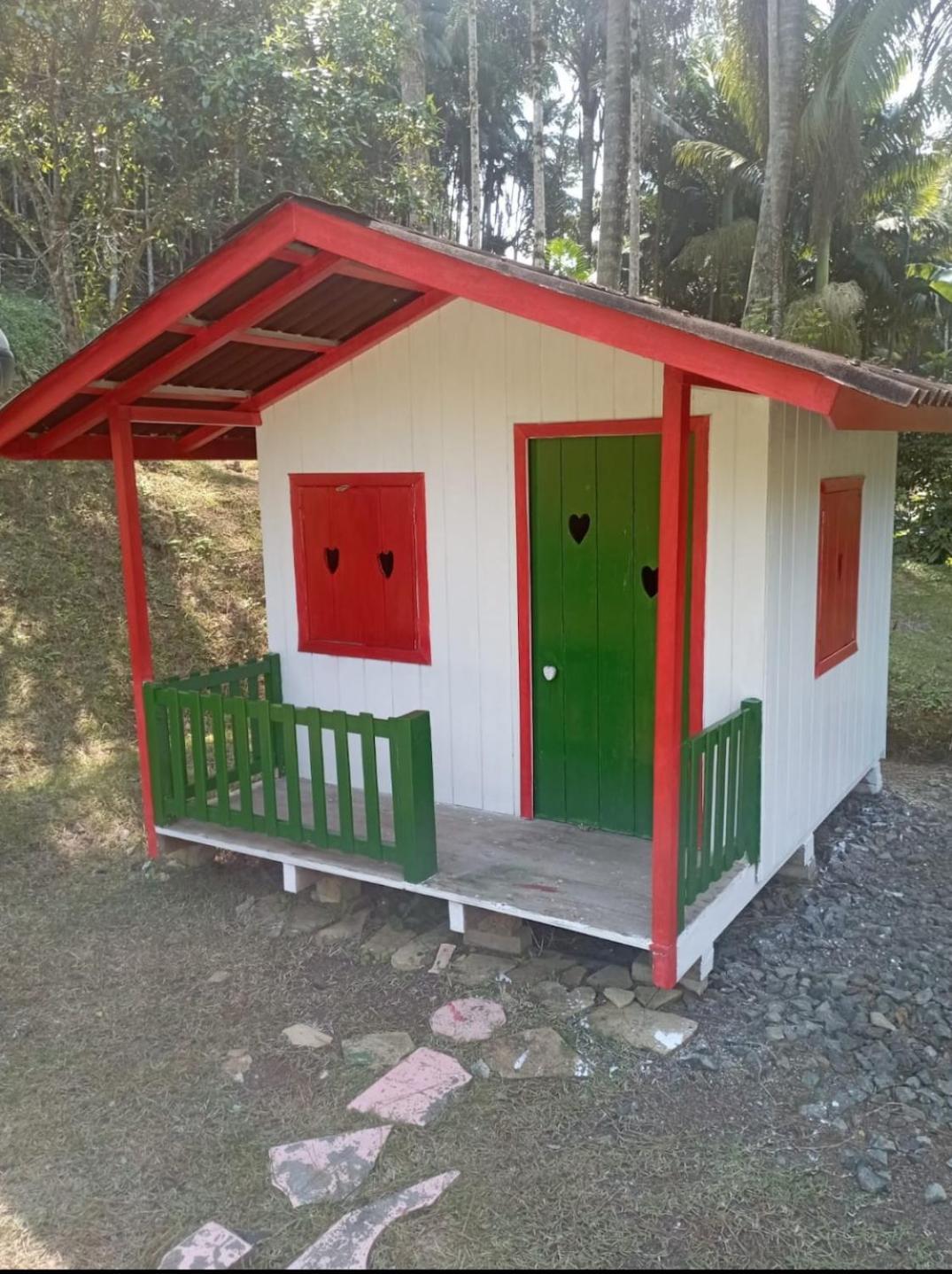 Casa De Campo Rosa Dos Ventos Rodeio Exterior foto